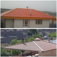 سقف سبک شیبدار و کاذب