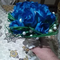 یک دسته گل عروس کاملا سالم توافقی