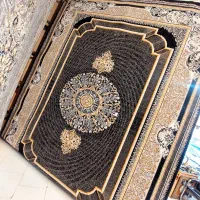 فرش۱۲متری صدرا نقره کوب و ورساچ فیلی جفت جفت