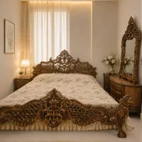سرویس خواب چوب منبت کار دست