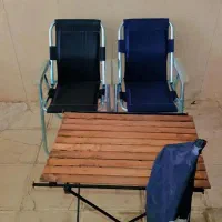 صندلی سفرمدل مینی استقامت بی نظیر تولیدی میزصندلی