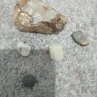 سنگ راف شهاب سنگ عقیق سفید  شجر