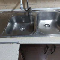 سینک ظرفشویی به همراه شیرالات