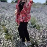 مانتو کفتان فری سایز در حد نو