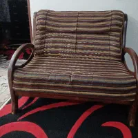 مبل راحتی 5نفره. همراه جلومبلی. فروش فروری