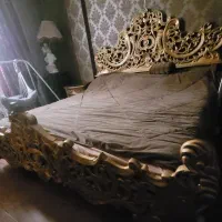 سرویس خواب دو نفره چوب