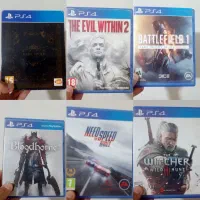 بازی ps4 دیسک ویچر بلاد بورن دارک سولز