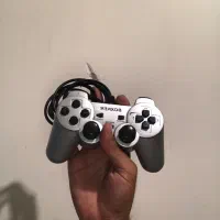 دسته کامپیوتر usb دو شک تک دسته