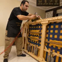 تعمیرات مبل مبلمان در منزل لقی پایه و شکستگی