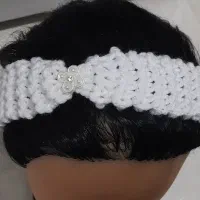 هدبند بافتنی مجلسی