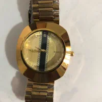 ساعت مچی عقربه ای طلایی کوارتز(Quartz)