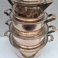 ظروف مسی ۴ تیکه نو