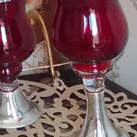 شمعدان ساخت چین رنگ ثابت ۳عدد
