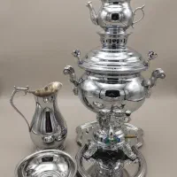 ست کامل سماور برنجی