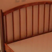 تخت خواب تمام چوب - سفارشی