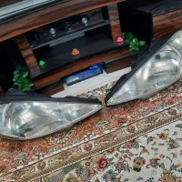 چراغ جلو پژو 206 کبریتی عتیقه بسیار تمیز و شفاف
