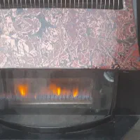 بخاری گازی ظریف طرح شومینه گاز مدل 240C