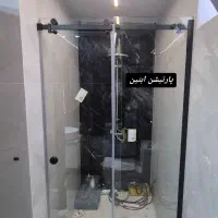 درب فریم لس ریلی (بدون فریم) مشکی