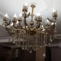 تولیدی لوستر و تمامی لوازم برنزی
