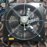 هواکش صنعتی تک فاز دهنه ۶۰در۶۰ ۶پره ۱۰روز کارکرده