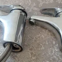شیر اهرمی روشویی برند شیبه در حد نو‌