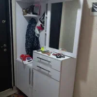 جا کفشی دارای کشو و باکس اینه