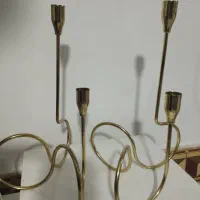 جاشمعی با باکس گل شیشه ی