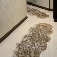 خز پرز دار پادری جلو سینکی جلو گازی