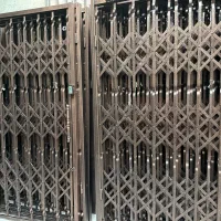 حفاظ درب کشویی آکاردئونی  ۳گل و تمام گل/ ایمن حفاظ