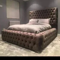 تخت خواب دونفره طرح مرجان160*200