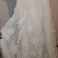 لباس عروس دکلته نو یکبار استفاده شده