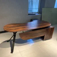 میز مدیریت چوبی