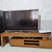 میزتلویزیون چوبی