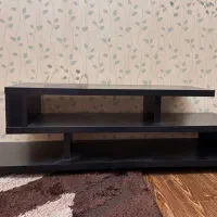 میز تلویزیون چوبی مشکی