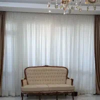 پرده حریر ودستک پرده