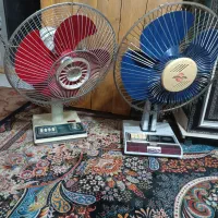 ۲عددپنکه تمام فلزی قدیمی