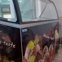 تاپینگ بستنی شرکتی ۱۲ لگن برندZIMANبه همراه بستنی