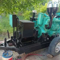 دیزل ژنراتور125.اتومیکسر.پمپ بتن زمینی لوازم جوشکا
