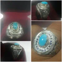 انگشتر ونگین فیروزه