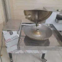 سبزی خردکنی بشقابی و سینک استیل