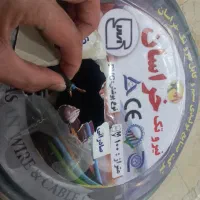 کابل برق  افشان مسی 2×6 خراسان تک نیرو با روکش pvc