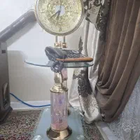 آباژور چند کاره با ساعت و میز تلفن