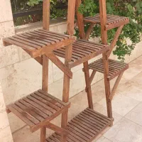 استند چوبی گل