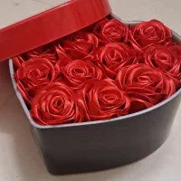 باکس قلبی گل جاویدان