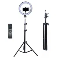 رینگ لایت با پایه نو
