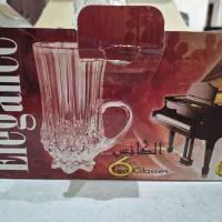 یک دست استکان دسته دار مدل امپراطوری