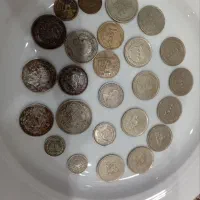 سکه های قدیمی.وشیر وخورشید