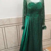 ماکسی مزونی سنگ دوزی سایزبزرگ