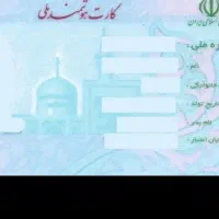 کارت ملی گم شده بنام سمیه حیدری