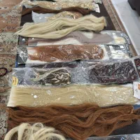 مو مصنوعی رنگی مناسب شینیون